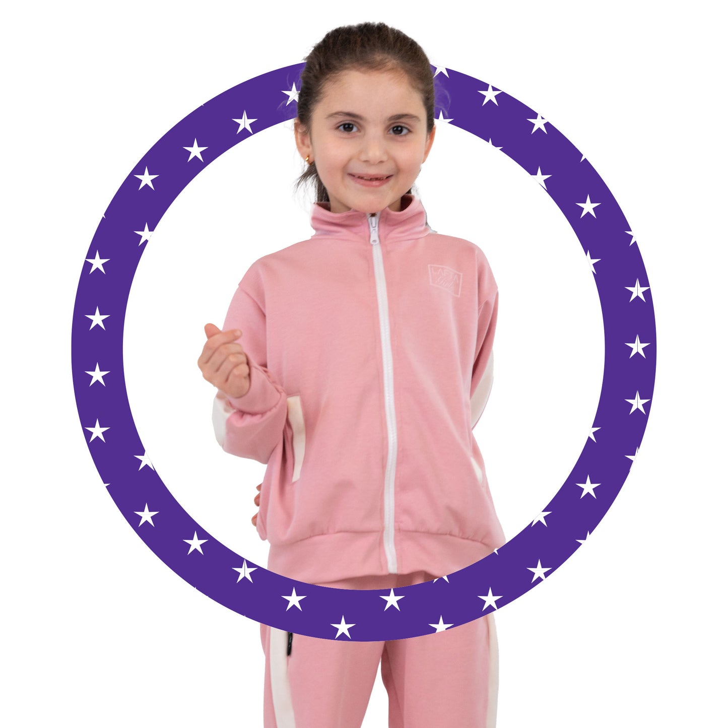 Pink Training Suit - Lafta Kids