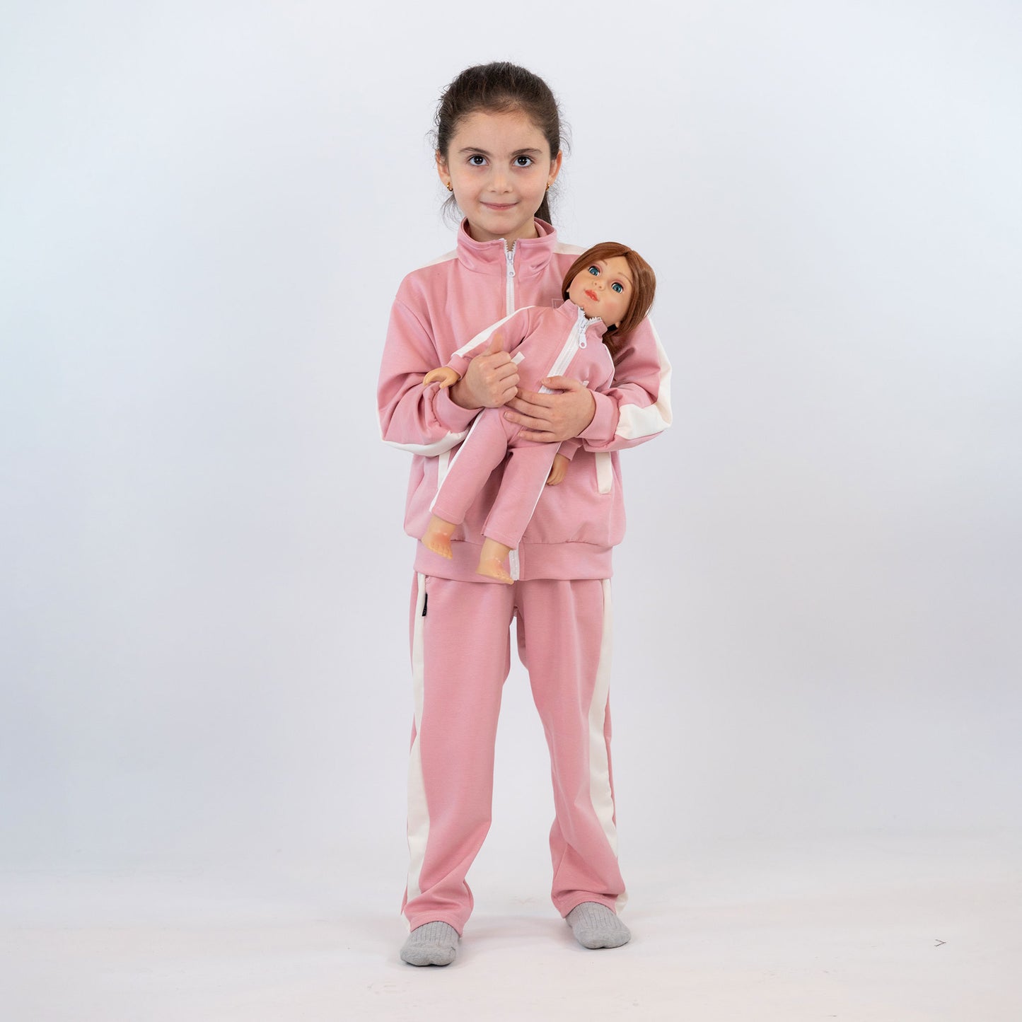Pink Training Suit + Doll Set - Lafta Kids