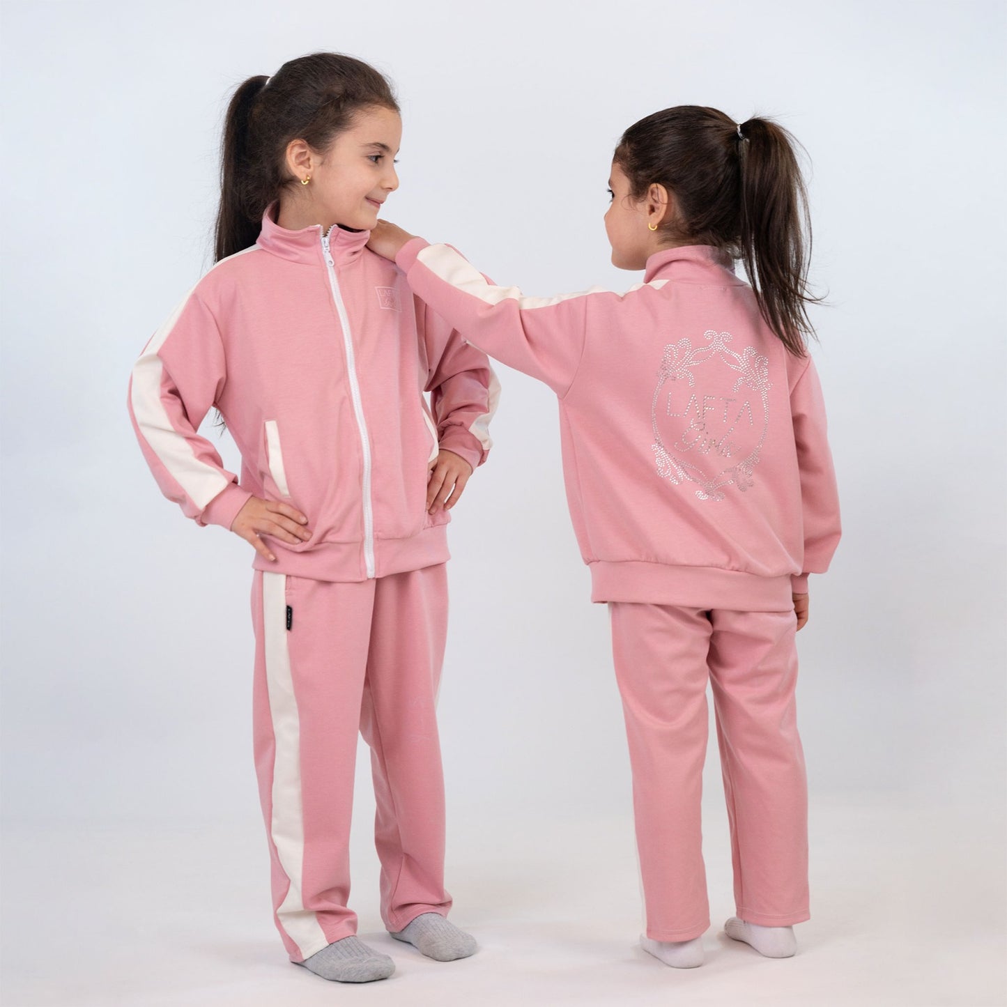 Pink Training Suit - Lafta Kids