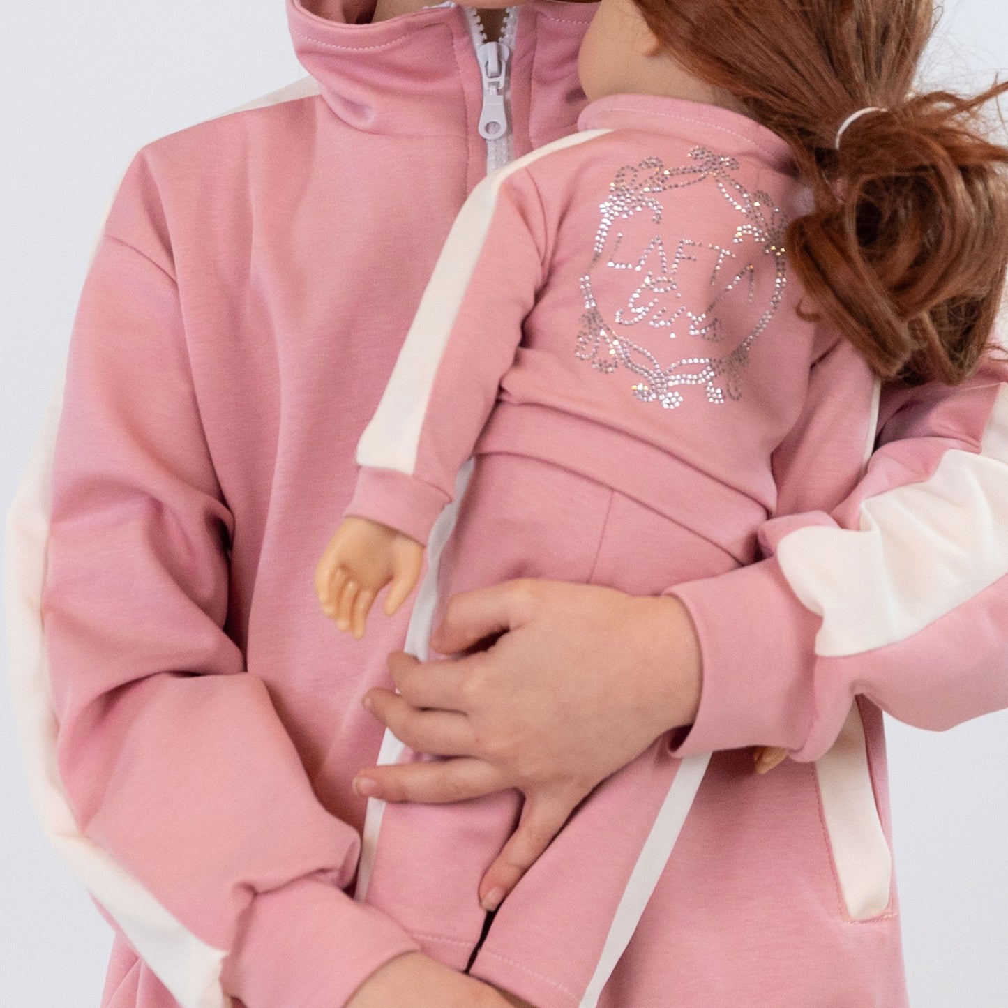 Pink Training Suit + Doll Set - Lafta Kids
