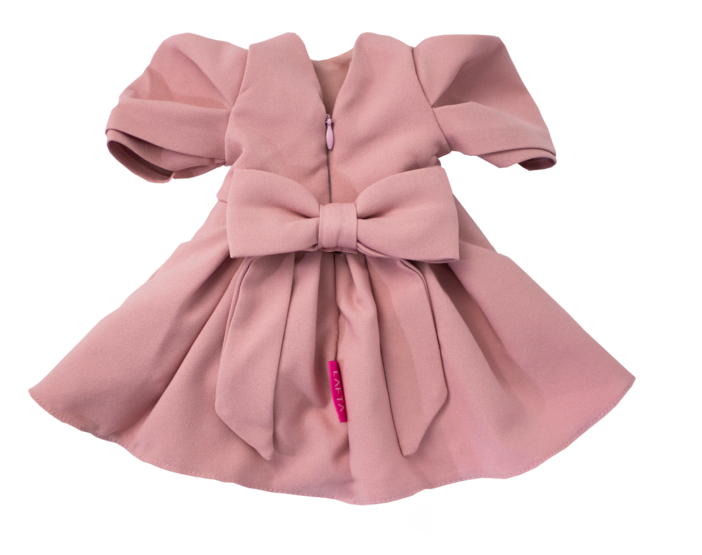 Dolls Pink Puffy Dress - Lafta Kids