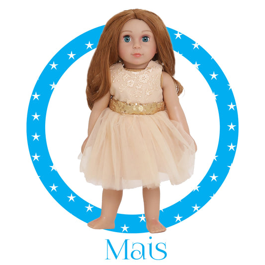 Little Me Mais - Cream Dress