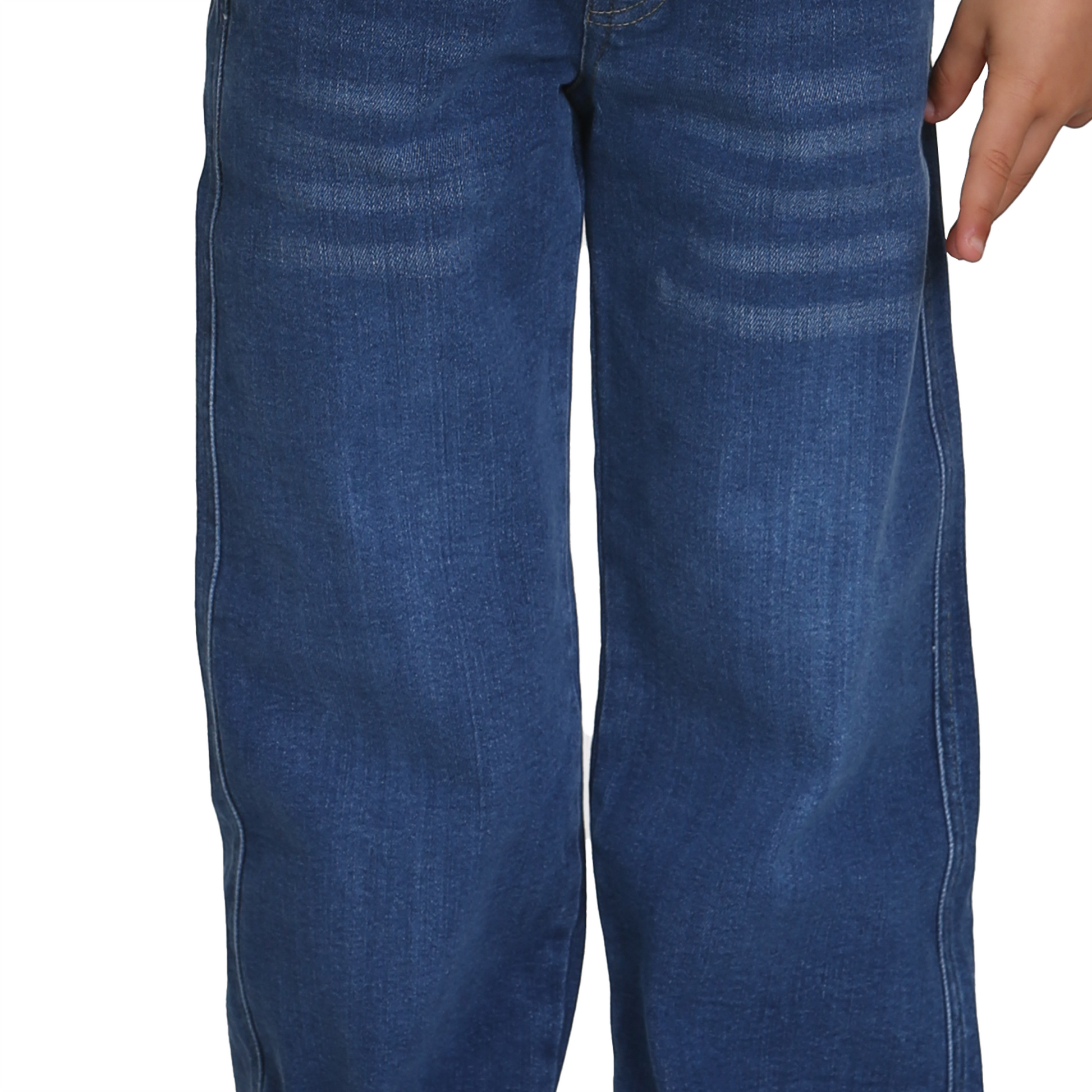 Close up of LaftaKids Casual jeans